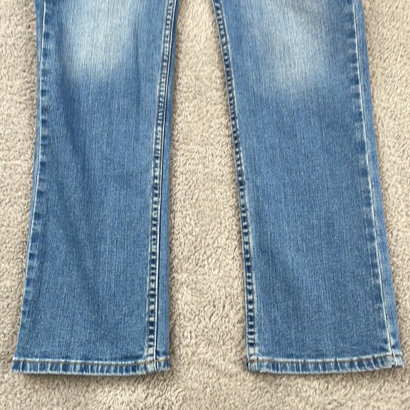 Hollister Jeans Mens 29x30 Slim Straight Epic Flex Zip Fly Medium Wash Denim - Picture 4 of 16